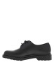 Thumbnail Derbies en cuir noires avec talon décroché bas et à lacets ronds - Image 2