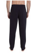 Thumbnail Pyjama en coton bleu marine imprimé et pourvu de manches longues - Image 4
