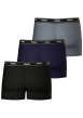 Thumbnail Lot de 3 boxers multicolores en coton pourvus du logo de la marque - Image 2