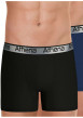 Thumbnail Lot de 2 boxers longs multicolores pourvus du logo de la marque - Image 3