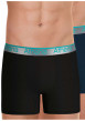 Thumbnail Lot de 2 boxers longs multicolores pourvus du logo de la marque - Image 3