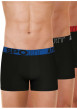 Thumbnail Lot de 3 boxers noirs en coton pourvus du logo de la marque - Image 3