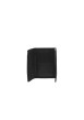Thumbnail Portefeuille noir en forme rectangle avec logo de la marque cousu - Image 3