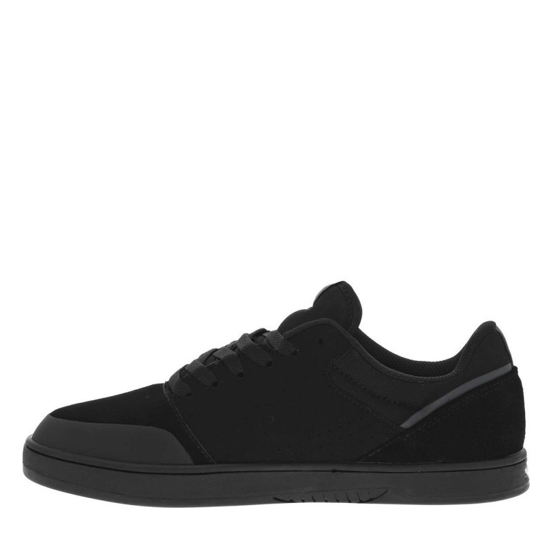 Etnies - Baskets Skate En Cuir Noires Avec Semelle à Talon Plat Et à Lacets - Noires
