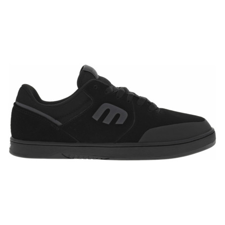 Baskets skate en cuir noires avec semelle à...