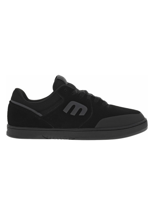Baskets skate en cuir noires avec semelle à...
