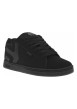 Thumbnail Baskets skate en cuir noires avec semelle à talon plat et à lacets - Image 3