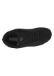 Thumbnail Baskets skate en cuir noires avec semelle à talon plat et à lacets - Image 4