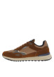 Thumbnail Baskets running cognac pourvues de lacets avec semelle à talon plat - Image 2