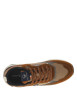 Thumbnail Baskets running cognac pourvues de lacets avec semelle à talon plat - Image 4