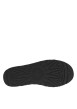 Thumbnail Boots en cuir noires à talon plat avec des surpiqûres noires et blanches - Image 5