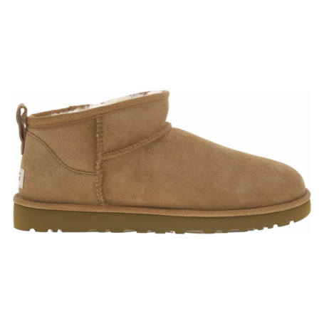 Boots en cuir camel à talon plat avec une...