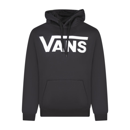 Sweat en coton noir uni avec une coupe droite...