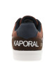 Thumbnail Tennis cognac à talon plat pourvues du logo de la marque - Image 6