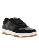 Thumbnail Baskets skate kaki à talon plat pourvues du logo de la marque - Image 3
