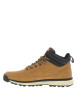 Thumbnail Bottines camel à talon plat à lacets avec des œillets métalliques - Image 2