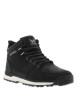 Thumbnail Bottines noires à talon plat à lacets avec des œillets métalliques - Image 3