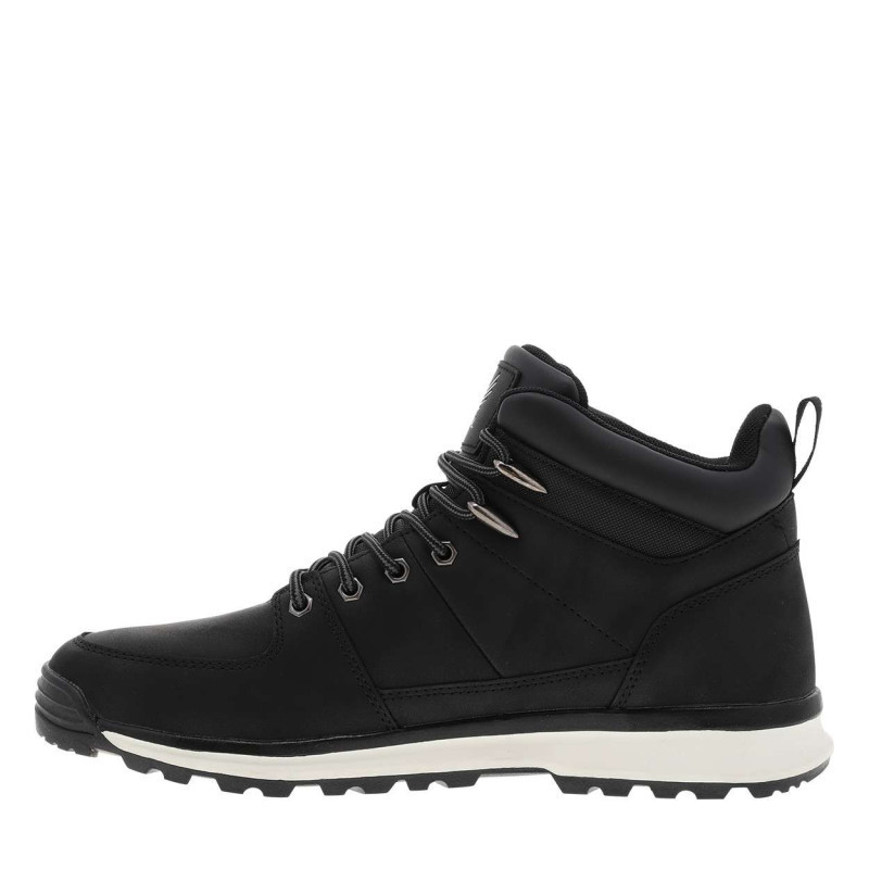 Kaporal - Bottines Noires à Talon Plat à Lacets Avec Des œillets Métalliques - Noires Kaporal - Bottines Noires à Talon Plat à Lacets Avec Des œillets Métalliques - Noires