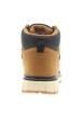 Thumbnail Bottines camel à talon décroché bas à lacets avec des œillets métalliques - Image 6