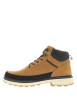 Thumbnail Bottines camel à talon décroché bas à lacets avec des œillets métalliques - Image 2