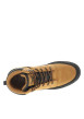 Thumbnail Bottines camel à talon décroché bas à lacets avec des œillets métalliques - Image 4