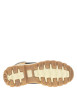 Thumbnail Bottines camel à talon décroché bas à lacets avec des œillets métalliques - Image 5