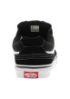 Thumbnail Baskets skate en cuir noires à talon plat avec un logo en relief sur le côté - Image 6
