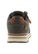 Thumbnail Baskets kaki à talon plat avec des lacets et un zip décoratif - Image 6