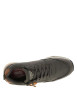 Thumbnail Baskets kaki à talon plat avec des lacets et un zip décoratif - Image 4