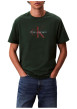 Thumbnail T-shirt en coton sapin uni logo de la marque imprimé avec un col rond - Image 3