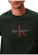 Thumbnail T-shirt en coton sapin uni logo de la marque imprimé avec un col rond - Image 4
