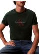 Thumbnail T-shirt en coton sapin uni logo de la marque imprimé avec un col rond - Image 6