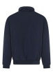 Thumbnail Blouson marine uni avec une coupe droite et un col montant zippé - Image 2