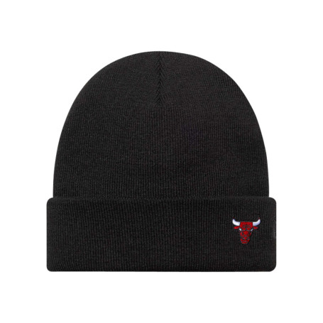 Bonnet noir en maille tricotée pourvu d'un...