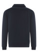 Thumbnail Sweat marine côtelé avec un col montant zippé et des manches longues - Image 2