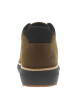 Thumbnail Bottines en cuir brunes et marine à talon plat avec des lacets ronds - Image 6