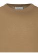 Thumbnail Pull en coton mélangé camel uni coupe regular fit avec un col rond - Image 3