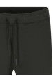 Thumbnail Pantalon jogging en coton mélangé kaki uni avec une coupe regular fit - Image 3