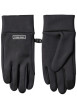 Thumbnail Gants noirs unis avec le nom de la marque en blanc