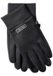 Thumbnail Gants noirs unis avec le nom de la marque en blanc - Image 3