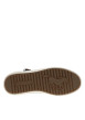 Thumbnail Sneakers bleu marine à talon plat avec des lacets et un zip latéral - Image 11