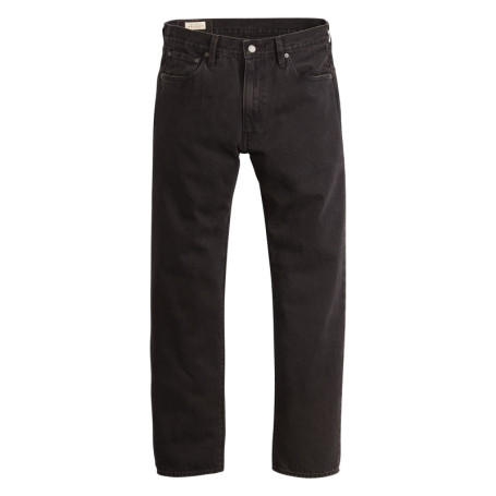 Jean 555® Relaxed Straight en coton noir uni...