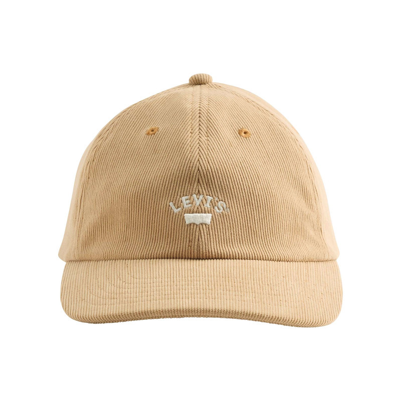 Levi's® Acc. - Casquette Beige Unie En Velours Côtelé Pourvue Du Logo De La Marque - Beige Levi's® Acc. - Casquette Beige Unie En Velours Côtelé Pourvue Du Logo De La Marque - Beige