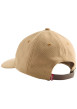Thumbnail Casquette beige unie en velours côtelé pourvue du logo de la marque - Image 2