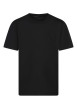 Thumbnail Lot de 2 T-shirts noirs uni avec une coupe droite et un col rond