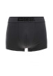 Thumbnail Lot de 3 boxers en coton noirs et gris unis avec logo imprimé
