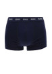 Thumbnail Lot de 3 boxers en coton marine et noir unis avec un imprimé camouflage