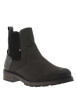 Thumbnail Boots charbon à talon décroché bas avec un zip et un soufflet élastiqué - Image 3