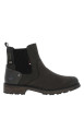 Thumbnail Boots charbon à talon décroché bas avec un zip et un soufflet élastiqué