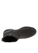 Thumbnail Boots charbon à talon décroché bas avec un zip et un soufflet élastiqué - Image 4